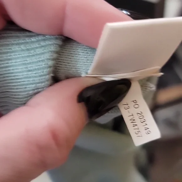 Tommy Bahama Soft Blue Silk Blend Top - Picture 5 of 5